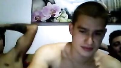 Gang Bang With 3 Gorgeous Friends: Nice Cocks And Bareback Fun