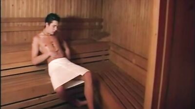 Sex In The Sauna - A steamy gay porn video featuring six hot English lads, taking each others big cocks in a never-ending game of passion and pleasure!