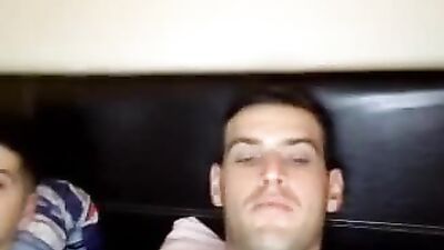Gay Porn Video - Hard Cock Jerking With Friends On Cam!
