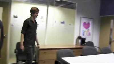 Office Interns - A Day of Hardcore Gay Porn Action!