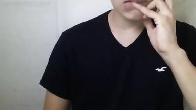 Cutie with glasses and a nice cock