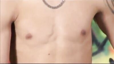 Hot solo boy show of wank cum