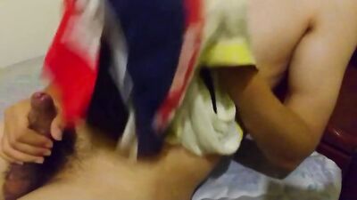 Sniff AussieBum Cum: Little Brothers Aromatic Bottom Sniff Brings Him to Orgasm!