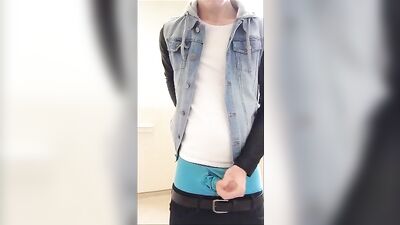 Sagging Jacking Cumming: Amateur Action Cum Shots!