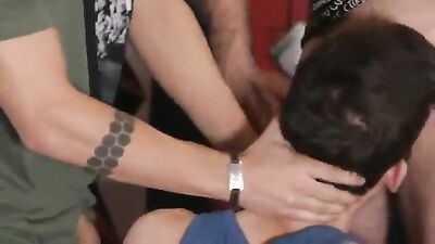 Young Guy Left Breathless by Brutal Tops (Gay Porn)