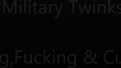 Gay Military Teens Engulfing Fucking and Sperm Drinking - A Bareback Cum Shots Experience