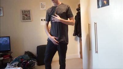 Hot Boy Next Door Masturbates for Your Pleasure!