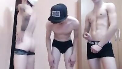Three Romanian Studs Orgy - Watch Part 2 on GayBoysCam.com