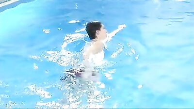 Gay Pool Party Lust - Teen Boys in Action!