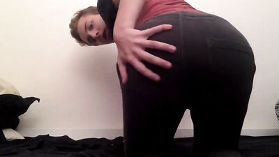 Young Hottie Strips Off and Shows Off His Hungry Ass!