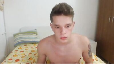 Pinkboy12 n3 - Showing asshole: Amateur Blond Boys Asshole Play