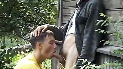 Outdoor Boys Suck and Cum: The Ultimate Vintage Oral Experience