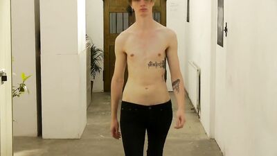 Skinny Blond Shirtless: Action-packed Solo Porn for Gay Men!