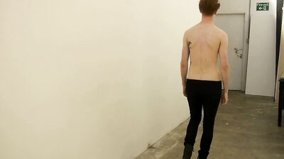 Skinny Blond Shirtless: Action-packed Solo Porn for Gay Men!