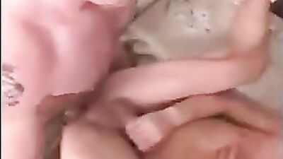 Younger Twink Fucked By Older Man - Bareback Action