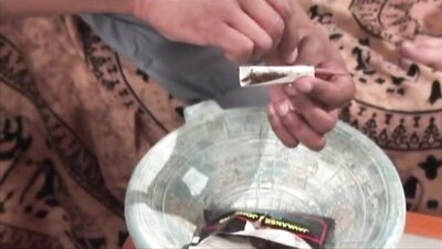 Bareback Spit Roasting - One Black With Two Twinks (Revamped)