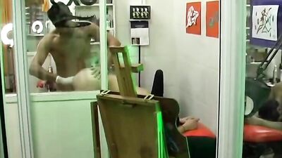 Boy Sex In The City - A New Tattoo Action Ass Play Cum Shots