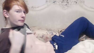 Redheads Solo Web-Cam Showdown in Tokyo Gym Part Two