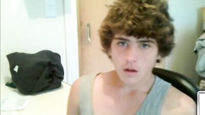 Curly Hair Jo: The Ultimate Web-Cam Amateur Gay Porn Experience!