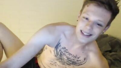 Young Tattooed Hottie Gives Advice on Cumming Solo!