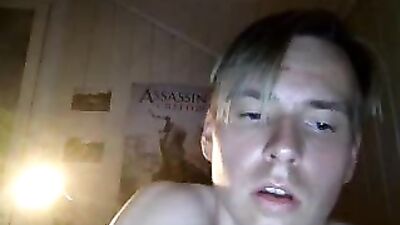 Norwegian Guy Fingering His Big Ass One More Time On Cam