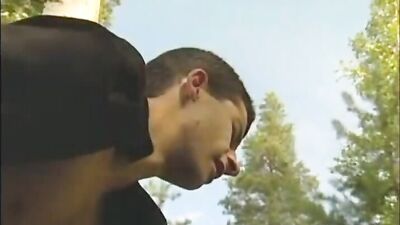 Camping Sex In The Woods: Action Ass Play Cum Shots!