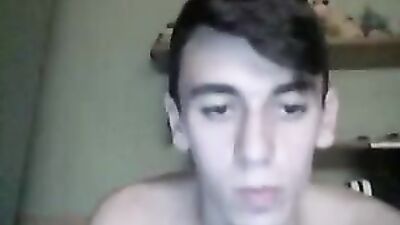 Webcam Soccer Cutie: Italian Round Smooth Ass and Nice Cock