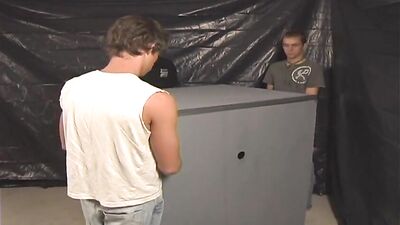 Glory Hole Gangbang: Horny Boys 4some Play for Your Pleasure!