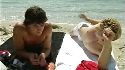 Sex At The Beach: Action Cum Shots Public Outside!