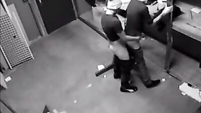 Security Camera Exposed: Hardcore Gay Porn Action!
