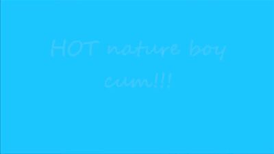 Hot Nature Boy Cum Again! Amateur Public Outside Solo Explosion!