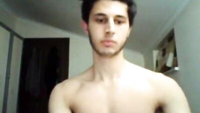 Gay Porn Freneticam #3 - Amature Big Cocks Handjob Boy gozando no quarto