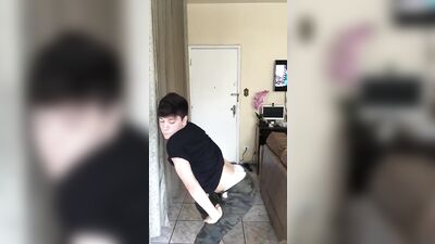 BRAZILIAN TWINK #4 - Amature Solo Web-Cam Gay Porn Video