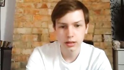 Young Cutie with Braces Cums Again in the Gay Porn Industry!