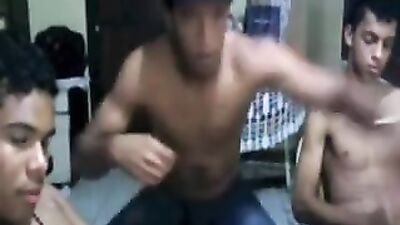 Three Brazilian Amigos Tearing up the Bedroom! - Freneticam #7