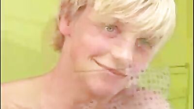 Blond Cutie Gets Photo Shoot Handjob and Cum!