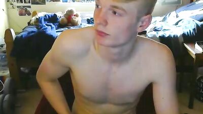 Young Blonde Twink with Insatiable Appetite for Ass Play