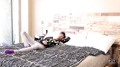 Zack Love: Action-Packed Blond Boy Fetish Video!