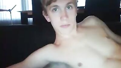 Naughty Danish Blonde Boy - Exploring His Sexuality!