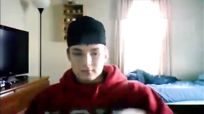 Red Tops Cum Shots Handjob Solo - Sexy Teen Boys Wank and Cum on Cam!