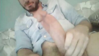 Hung DILF Webcam: Up Close and Personal!