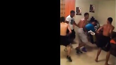 Brazilian Sensual Dance - Gay Porn Latino Straight Boys
