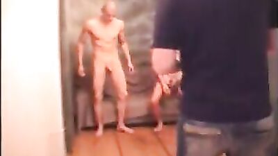Fraternal Passion: Twin Brothers Strip and Pose!