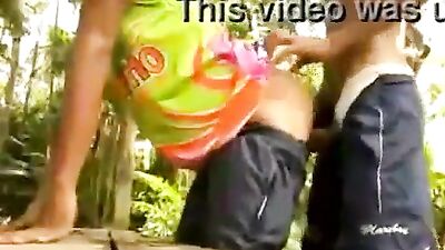 Str8 Hung Asian Boy Fucks Me Pounded In The Jungle!
