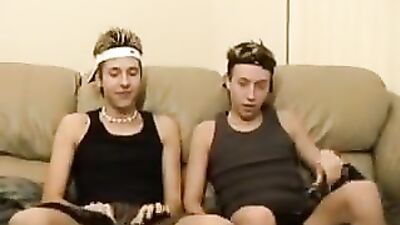 Double Jack Twinks - Amateur Big Cocks Cum Shots