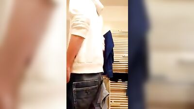 Young Teasing Boy Pleases His Audience!