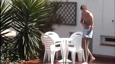 Outdoor Bareback Action - 3 Some Cum Shots!