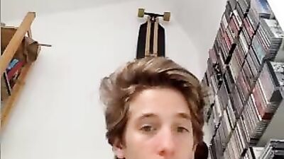 Cumming for Your Pleasure! Austrian Amateur Webcam Boy