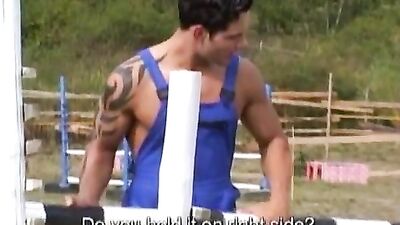 Gay Porn: Vintage - Mans Best - Horsing around Experience the Action Cum Shots of Old Times!