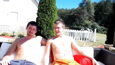 WebCam Oral Play with ColbyKnox: Public Outdoor Fun!